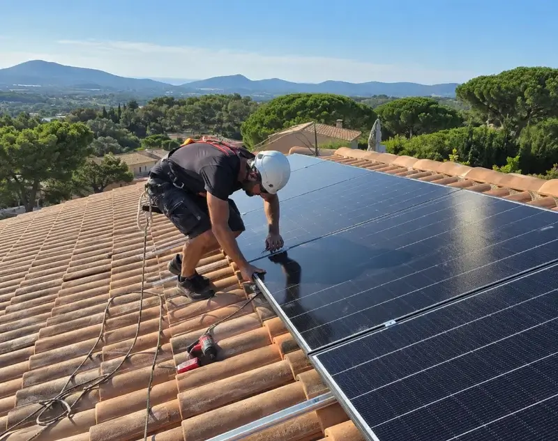 Installateur panneaux solaires Saint-Laurent-de-la-Salanque — pose photovoltaïque sur toiture