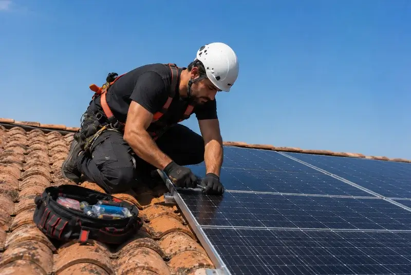Maintenance et monitoring de panneaux solaires à Saint-Laurent-de-la-Salanque