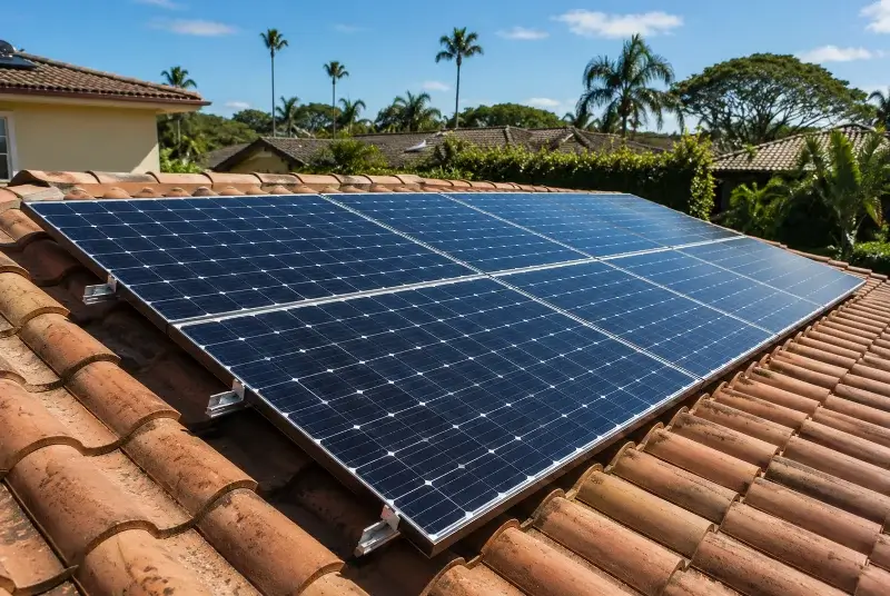 Installation de panneaux solaires à Saint-Laurent-de-la-Salanque